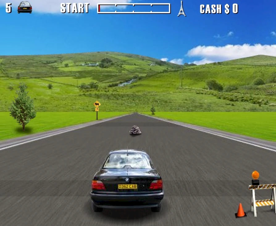 Action Driving Game