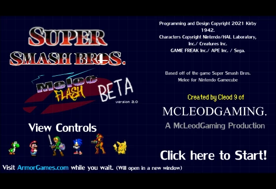 Super Smash Bros. Melee Flash